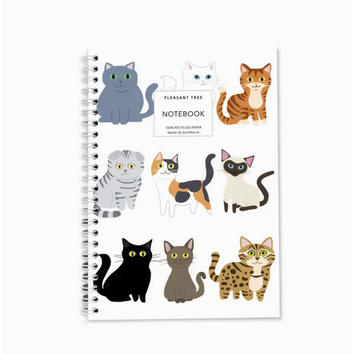 Cats A5 Notebook