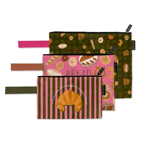For the Love of Carbs Trio Pouch