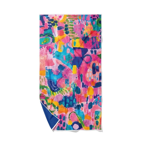 Rainbow Fields Quick Dry Microfibre Towel