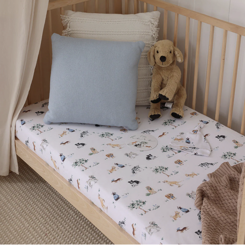 Cot Sheet- Dog Park