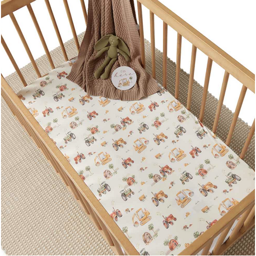 Cot Sheet- Diggers & Tractors