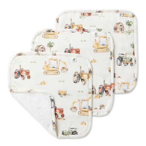 Organic Wash Cloths- Diggers