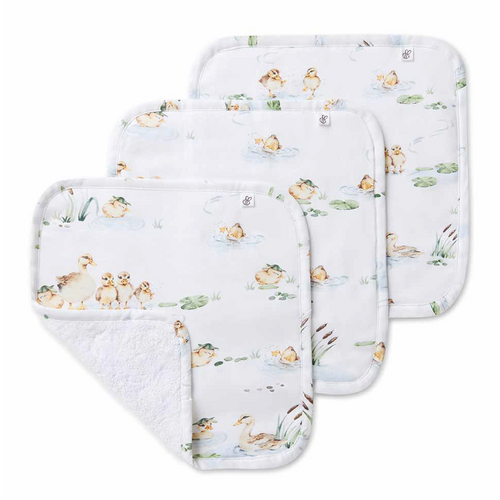 Organic Wash Cloths- Duckpond