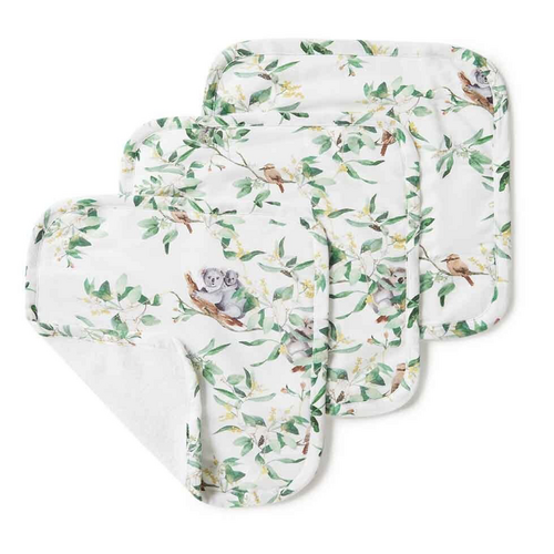 Organic Wash Cloths- Eucalypt