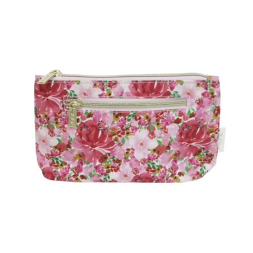 Small Cosmetic Bag Flourish Pink