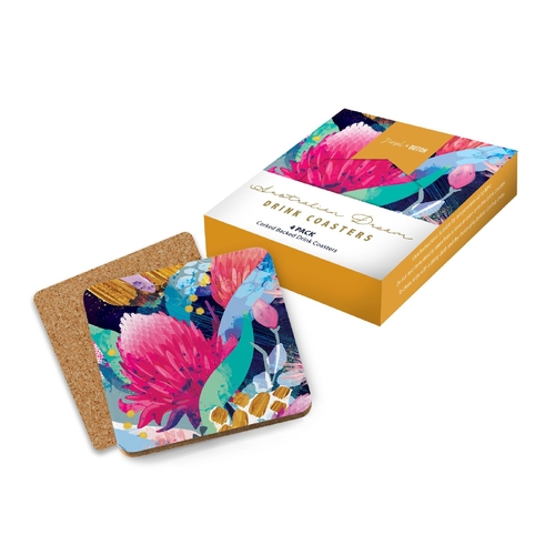 Australian Dream Coasters Set/4
