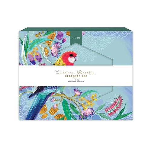 Eastern Rosella Placemats Set/4