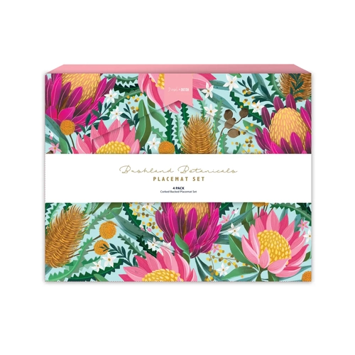 Bushland Botanicals Placemats Set/4