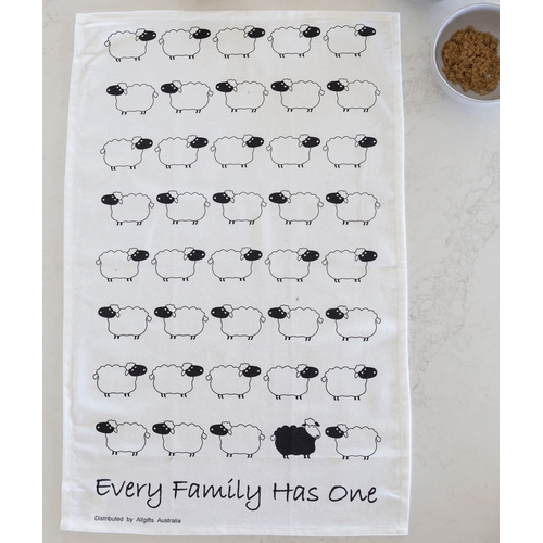 Black Sheep Tea Towel