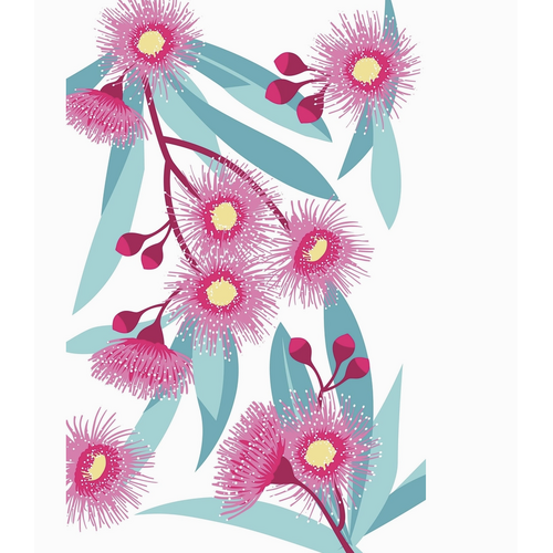 Flowering Gum Tea Towel