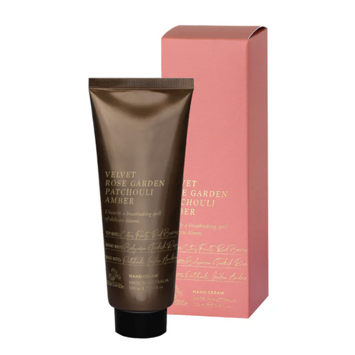 Velvet Rose Garden, Patchouli, Amber Hand Cream 100ml