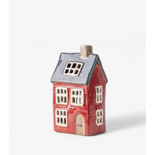 Alsace Tealight  House Navy Roof
