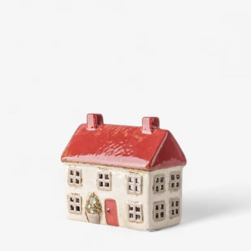 Alsace Tealight Cottage Christmas Stone
