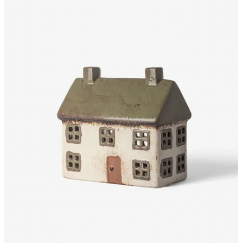 Cottage Tea Light Olive Green